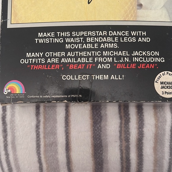 New in the box, vintage Michael Jackson doll of the 80s - Picture 5 of 12